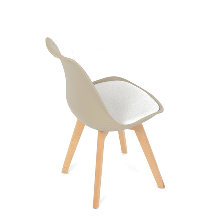 Moderní jídelní židle Autronic Židle jídelní, cappuccino plast (CT-X7055 WT) (18)