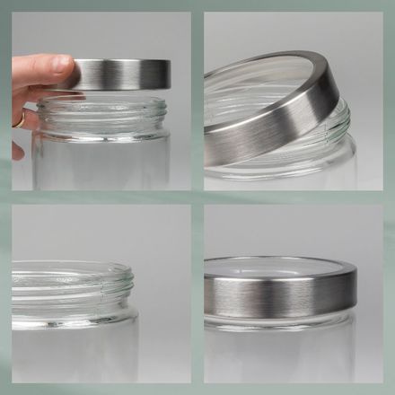 Dóza na potraviny Kela KL-15296 Kara sklo transparentní 22,0cm 11,0cm 1,7l (3)