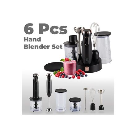 Tyčový mixér Berlingerhaus BH-9561 s příslušenstvím 6 ks Black Rose Collection (5)