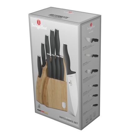 Sada nožů se stojanem Berlingerhaus BH-2758 BAMBOO 10 ks Antracit Collection (4)