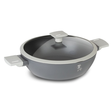 Pekáč kulatý s poklicí s titanovým povrchem Berlingerhaus BH-7070 28 cm Aspen Collection (4)