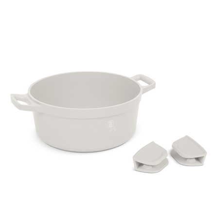 Kastrol s poklicí s titanovým povrchem Berlingerhaus BH-7788 28 cm Sahara Collection (2)