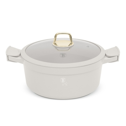 Kastrol s poklicí s titanovým povrchem Berlingerhaus BH-7788 28 cm Sahara Collection (3)