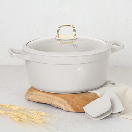 Kastrol s poklicí s titanovým povrchem Berlingerhaus BH-7788 28 cm Sahara Collection (6)