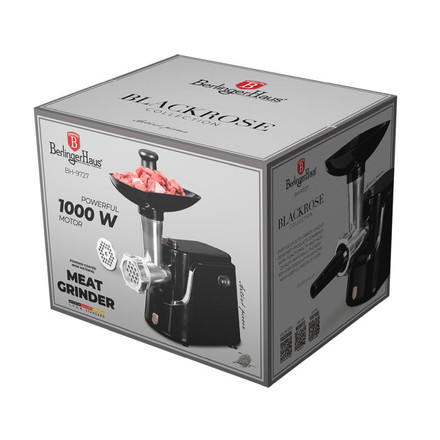Elektrický mlýnek na maso Berlingerhaus BH-9727 1000 W Black Rose Collection (4)
