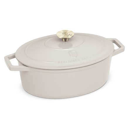 Pekáč litinový s poklicí Berlingerhaus BH-6540 30 cm Sahara Collection