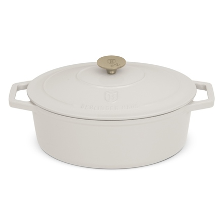 Pekáč litinový s poklicí Berlingerhaus BH-6540 30 cm Sahara Collection (1)