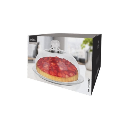 Podnos na dort Excellent KO-332100050 servírovací s poklopem 31,5 cm (1)
