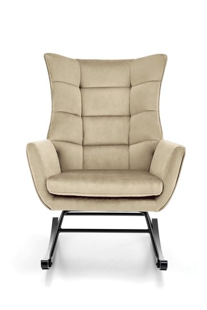 Houpací křeslo Halmar BAZALTO béžová (1p=1szt)