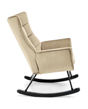 Houpací křeslo Halmar BAZALTO béžová (1p=1szt) (4)