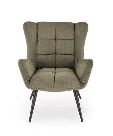 Křeslo Halmar BYRON olivová (1p=1szt)
