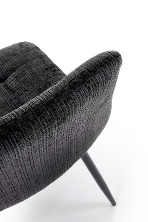 Moderní jídelní židle Halmar K547 černá (1p=4szt) (7)