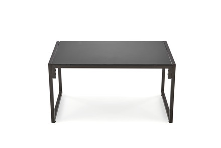 Set zahradního nabytku Halmar SHARK ( křeslo + zahradní židle 2x + konferenční stolek ), tmavě hnědá / cappuccino (1p=1szt) (3)