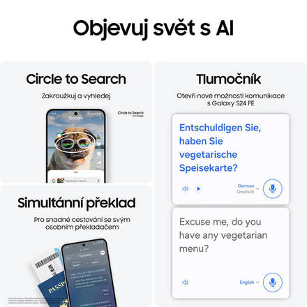 Mobilní telefon Samsung Galaxy S24 FE 5G/8GB/256GB/Blue (3)