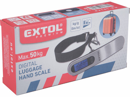 Váha na zavazadla Extol Premium 8822003 váha příruční digitální na zavazadla, 0,05-50kg (3)