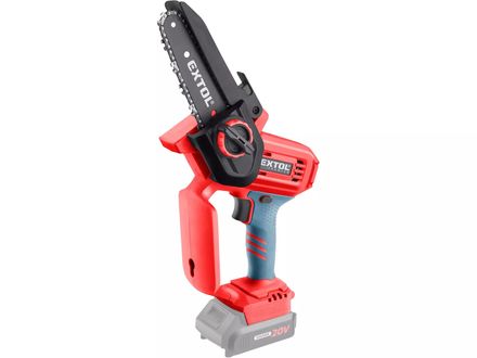 Aku řetězová pila Extol Premium 8891923 jednoruční SHARE20V, 12cm, bez baterie a nabíječky