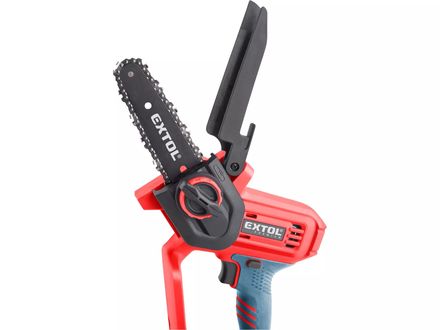 Aku řetězová pila Extol Premium 8891923 jednoruční SHARE20V, 12cm, bez baterie a nabíječky (3)