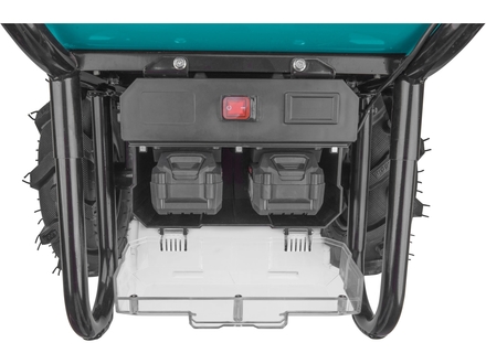 Elektrické kolečko dvoukolák s převodovkou Extol Industrial 8791941 aku SHARE20V, 260kg, 100l, bez baterie a nabíječky (5)