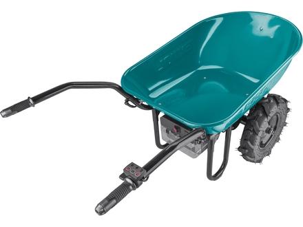 Elektrické kolečko dvoukolák s převodovkou Extol Industrial 8791941 aku SHARE20V, 260kg, 100l, bez baterie a nabíječky (8)