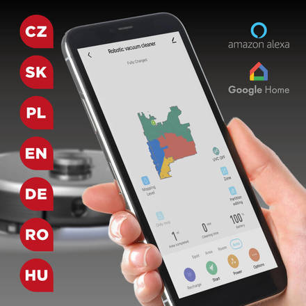 Robotický vysavač s mopem Concept VR3520N (4)