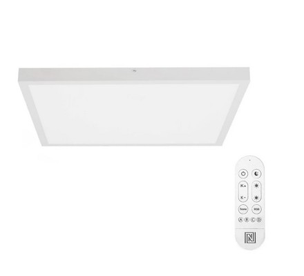 Stropní svítidlo Immax 07277L NEO LITE FRAME 60x60cm 50W, 5200lm, IP44, CCT, WIFI, Tuya, BEACON, bílá