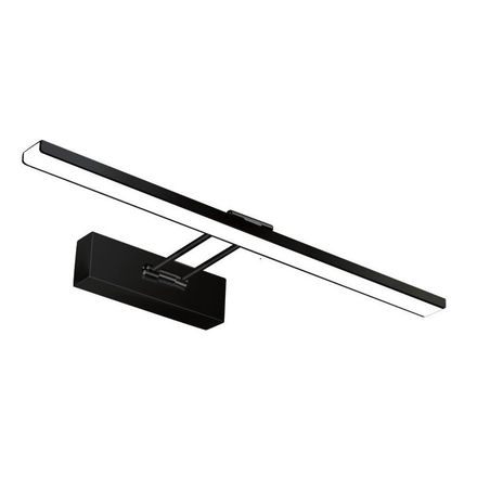 Koupelnové nástěnné svítidlo Lummax ADRIANA 12W, 840lm, 4000K, IP44, 60cm, černá