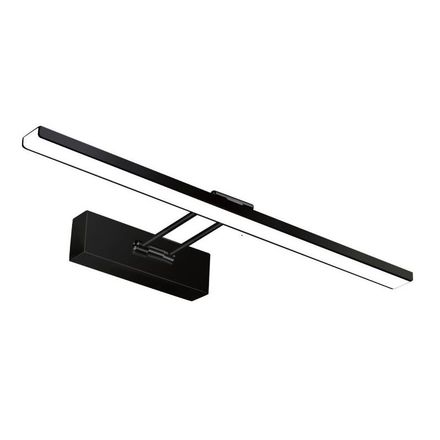 Koupelnové nástěnné svítidlo Lummax ADRIANA 8W, 560lm, 4000K, IP44, 40cm, černá
