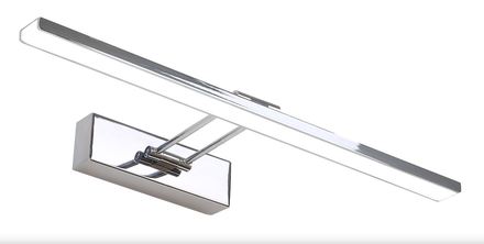 Koupelnové nástěnné svítidlo Lummax ADRIANA 8W, 560lm, 4000K, IP44, 40cm, chrom