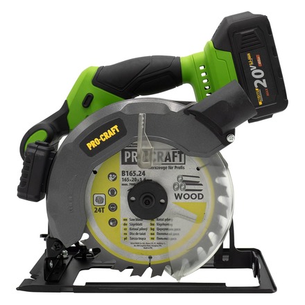 Aku kotoučová pila Procraft PCA28bb (bez baterie a nabíječky) (11)