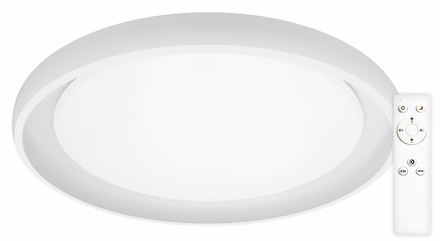 Stropní svítidlo Top Light Salerno 60B RC 60W, 6000lm, bílá, dálkové ovládání
