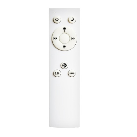 Stropní svítidlo Top Light Salerno 60B RC 60W, 6000lm, bílá, dálkové ovládání (2)