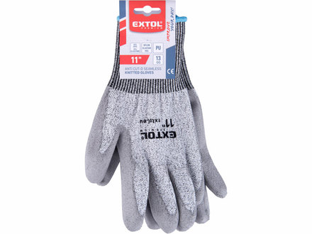 Zahradní rukavice Extol Premium 8856699 rukavice s vysokou odolností proti prořezu, polomáčené v PU, velikost 11&quot; (1)