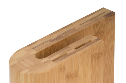 Blok na nože G21 Gourmet, bambusový pro 5 nožů (4)