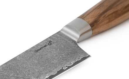 Nůž G21 Gourmet Damascus 17 cm, Santoku, rukojeť zebrawood (4)