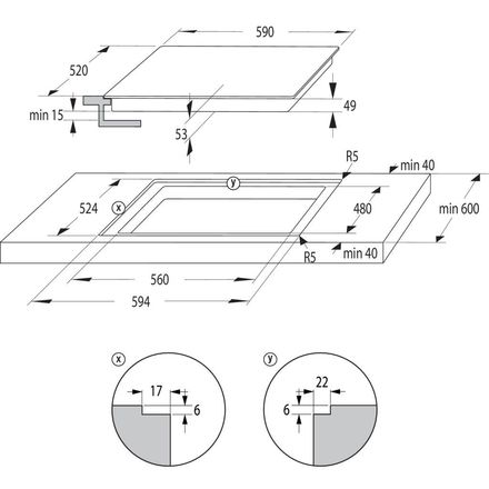 Indukční varná deska Gorenje GI6432BSCE (6)