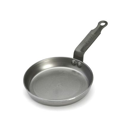Mini pánev de Buyer 5612.14, MINERAL B, ocel, průměr 14 cm