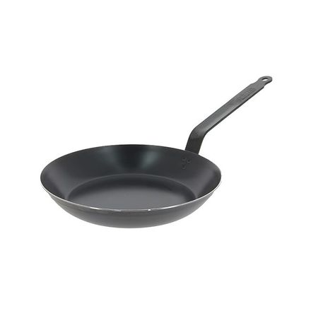 Pánev s nepřilnavým povrchem de Buyer 5200.26, BLUE CARBON, univerzální, modrá ocel, průměr 26 cm, výška 4,8 cm