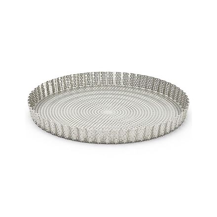 Forma na dort de Buyer, 3214.28, nerez, kruh, pr. 28 cm, výška 2,5 cm, odnímatelné dno