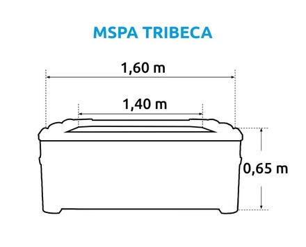 Nafukovací vířivka Marimex MSPA  TRIBECA s pevnou konstrukcí (2)