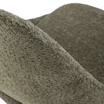 Moderní jídelní židle Autronic Židle jídelní, zelená látka, kovové nohy, broušená nerez. (DCL-W1174 GRN2) (19)