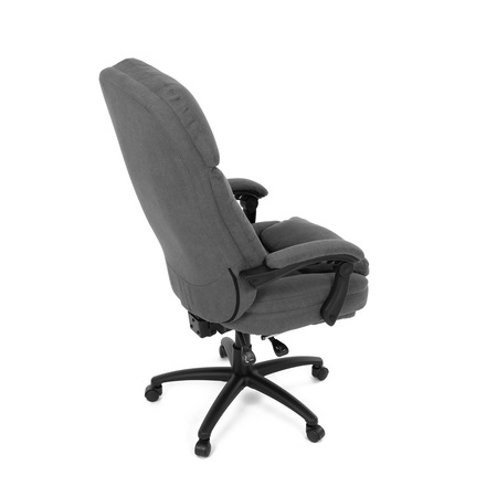 Kancelářské křeslo Autronic Kancelářské křeslo, tmavě šedá látka, synchronní mechanismus, podnožka (KA-F1251 GREY2) (19)