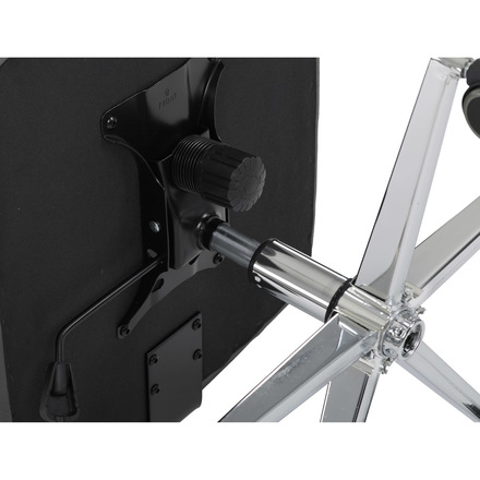 Kancálářská židle Autronic Židle kancelářská, šedá ekokůže, kříž kov chromový, houpací mechanismus, čalouněné područky (KA-D8104 GREY) (34)