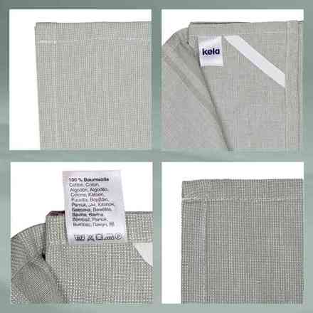 Utěrka Kela KL-12745 Tia 100% bavlna kouřově zelená 70,0x50,0cm (5)
