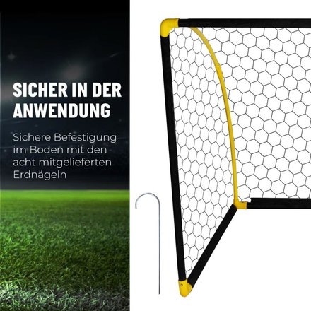 Fotbalová branka Umbro ED-226898 Fotbalová branka přenosná UMBRO 180x90x120cm (5)