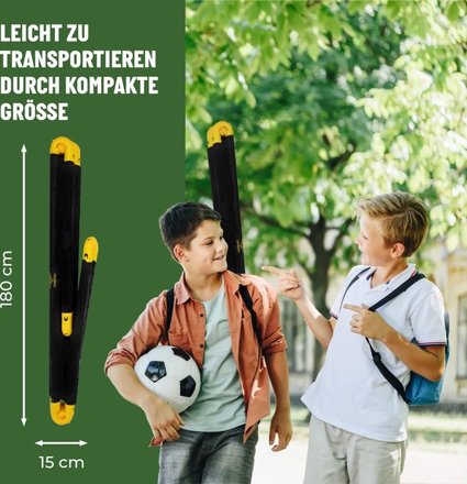 Fotbalová branka Umbro ED-226898 Fotbalová branka přenosná UMBRO 180x90x120cm (7)