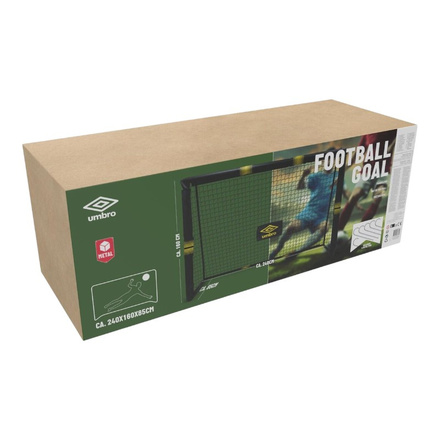 Fotbalová branka Umbro ED-226893 Fotbalová branka UMBRO 240x160x85cm (3)