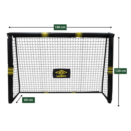 Fotbalová branka Umbro ED-226892 Fotbalová branka UMBRO 180x120x60cm (2)