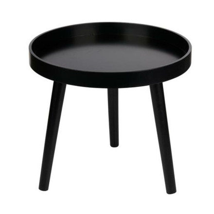 Odkládací stolek Articasa ED-200873 kulatý černý 40 cm