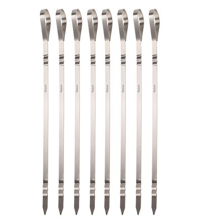 Jehly na špíz ProGarden KO-C83501040 nerez sada 8 ks 41 cm