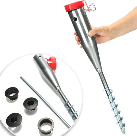 Držák slunečníku se zemním vrutem ProGarden KO-CY8100110 (1)